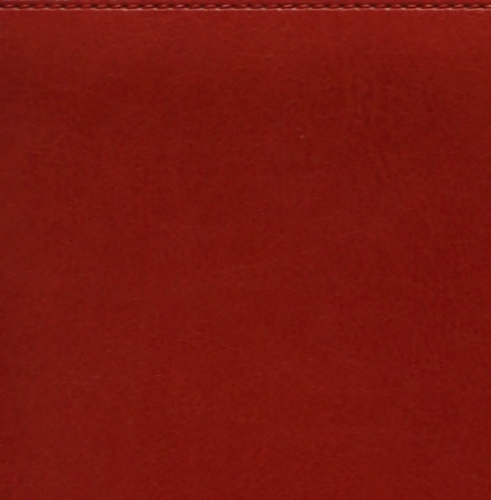 Ежедневник, датированный, Классик, белая, золотой срез, 15х21 см, портфолио люкс, Имидж, красный