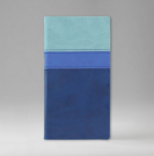 Телефонная книга, с РУС. регистром, Рубрика, белая, золотой срез, 8х15 см, фиксированный, Принт Триколор, голубой