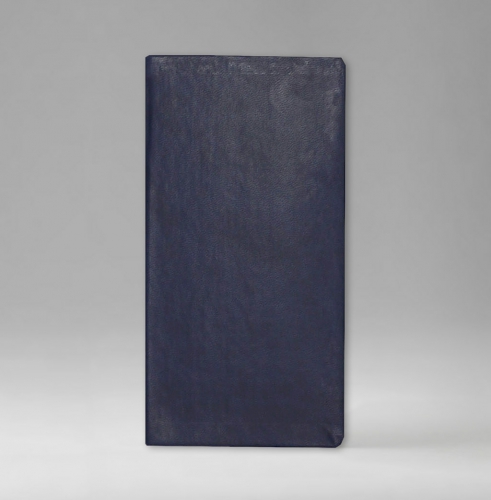 Телефонная книга, с РУС./LAT. регистром, Рубрика, белая, золотой срез, 8х15 см, фиксированный, Ривьера, голубой