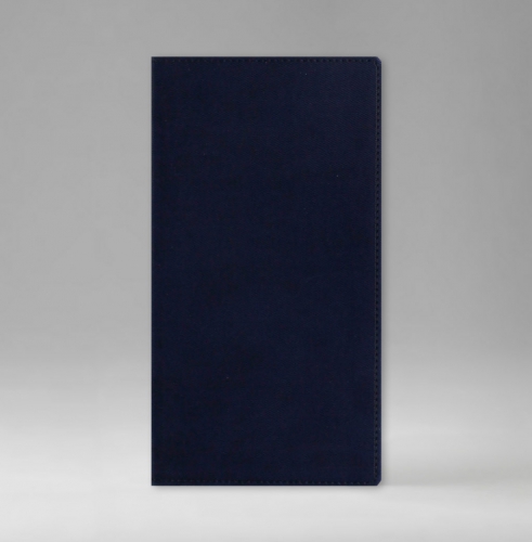 Телефонная книга, с РУС./LAT. регистром, Рубрика, белая, серебряный срез, 8х15 см, фиксированный, Текс, синий