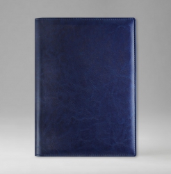 Ежeдневник , датированный, 15х21 см, Планшет, белая, портфолио, Небраска, голубой