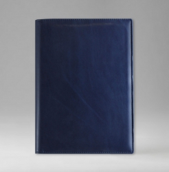 Ежeдневник , датированный, 15х21 см, Планшет, белая, портфолио, Тоскана, голубой