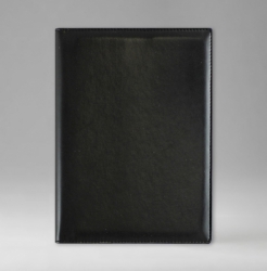 Ежедневник, недатированный, Планшет, белая, 15х21 см, на пружине, Тоскана, черный