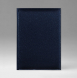 Ежедневник, датированный, Уникум, белая, 15х21 см, фиксированный, Метал, синий