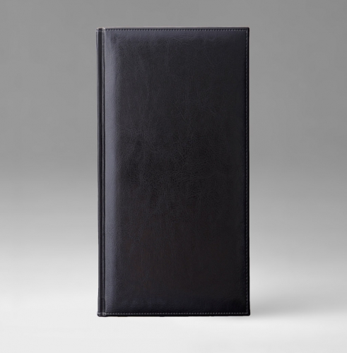 Телефонная книга, с РУС. регистром, Рубрика, джалла, 8х15 см, фиксированный, Небраска, черный
