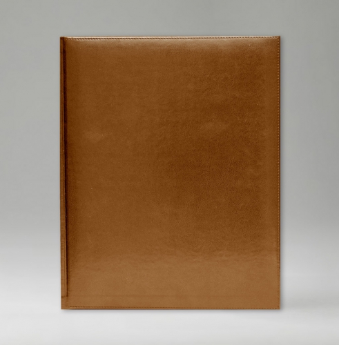 Еженедельник, датированный, Классик, джалла, 21х26 см, фиксированный, Каприс, светло-коричневый