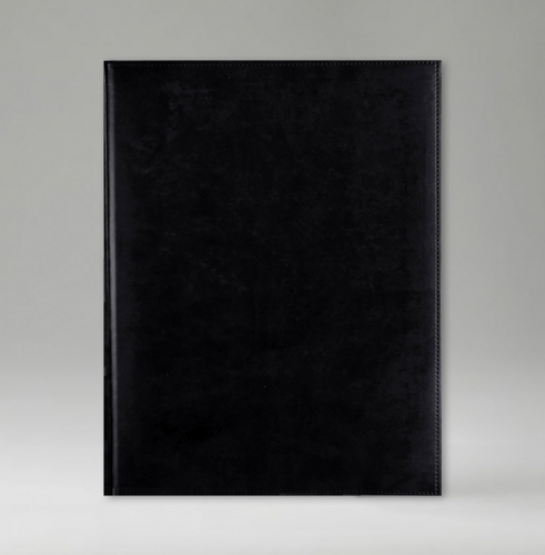 Еженедельник, датированный, Классик, джалла, 21х26 см, фиксированный, Принт, черный