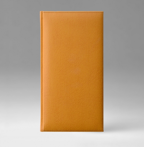 Телефонная книга, с РУС. регистром, Рубрика, белая, 8х15 см, фиксированный, Элефант, желтый