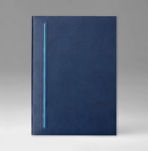 Телефонная книга, с РУС. регистром, Рубрика, белая, 15х21 см, фиксированный, Ривьера, голубой