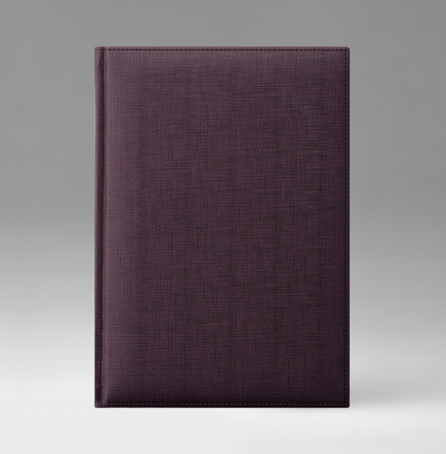 Телефонная книга, с РУС. регистром, Рубрика, белая, 15х21 см, фиксированный, Мехико, темно-бордовый