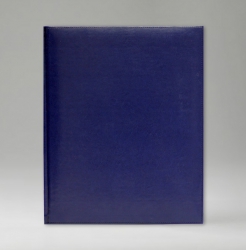 Еженедельник, датированный, Евро, белая, 21х26 см, фиксированный, Каприс, голубой