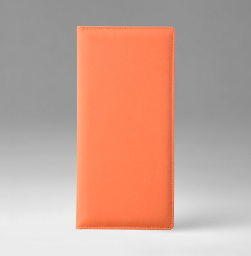 Визитница настольная (402) , Принт, оранжевый