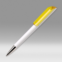 Ручки Maxema, пластик, FLOW, желтый
