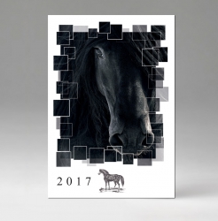 Настенный календарь Животные, бумага мелованная, 2017 Животные, белый