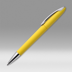 Ручки Maxema, пластик, VIEW, желтый